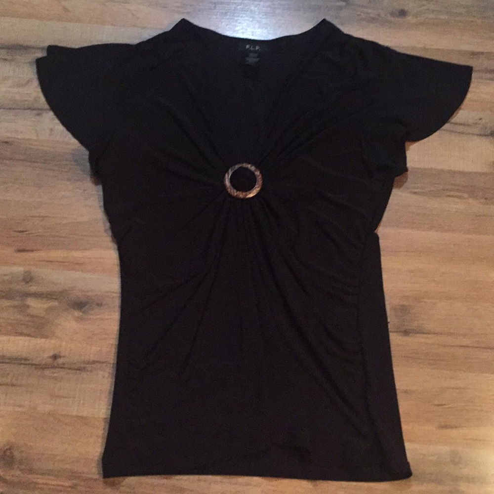 F.L.P | V neck blouse